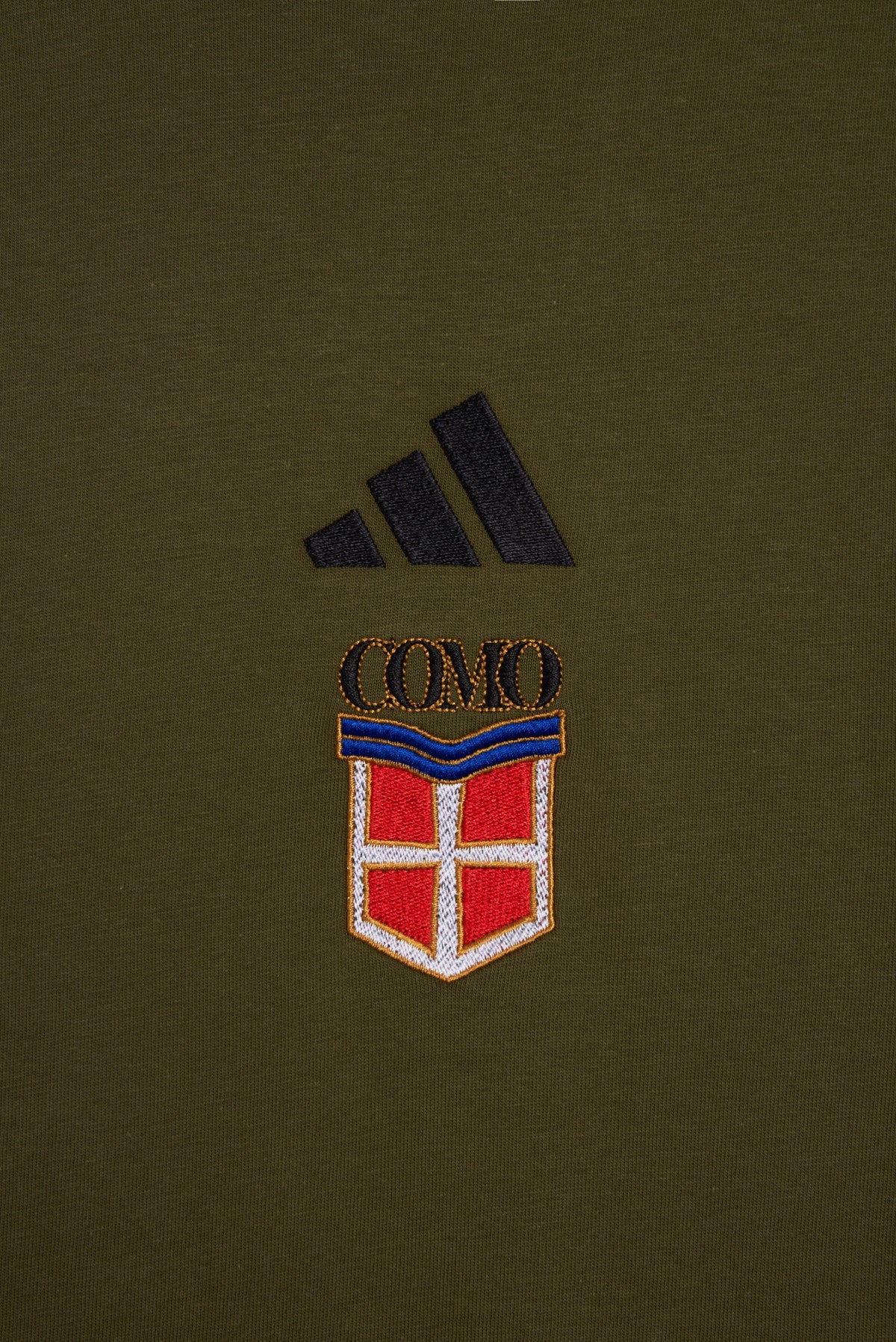 T-Shirt Uomo Verde Oliva Adidas X Como 1907