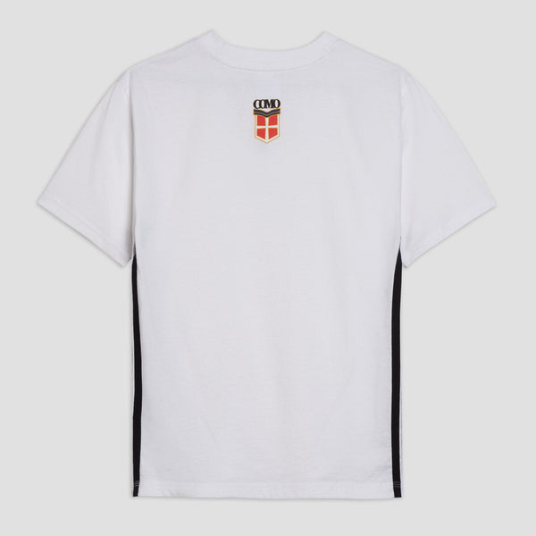 Adidas X Como 1907 T-Shirt Donna Logo Bianca