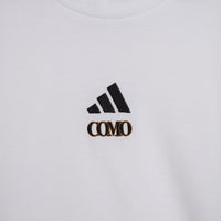 Adidas X Como 1907 T-Shirt Donna Logo Bianca