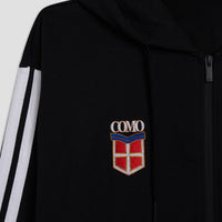 Adidas X Como 1907 Felpa Con Zip Intera Nera