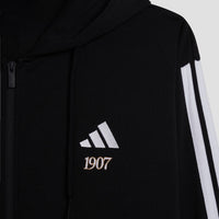 Adidas X Como 1907 Felpa Con Zip Intera Nera