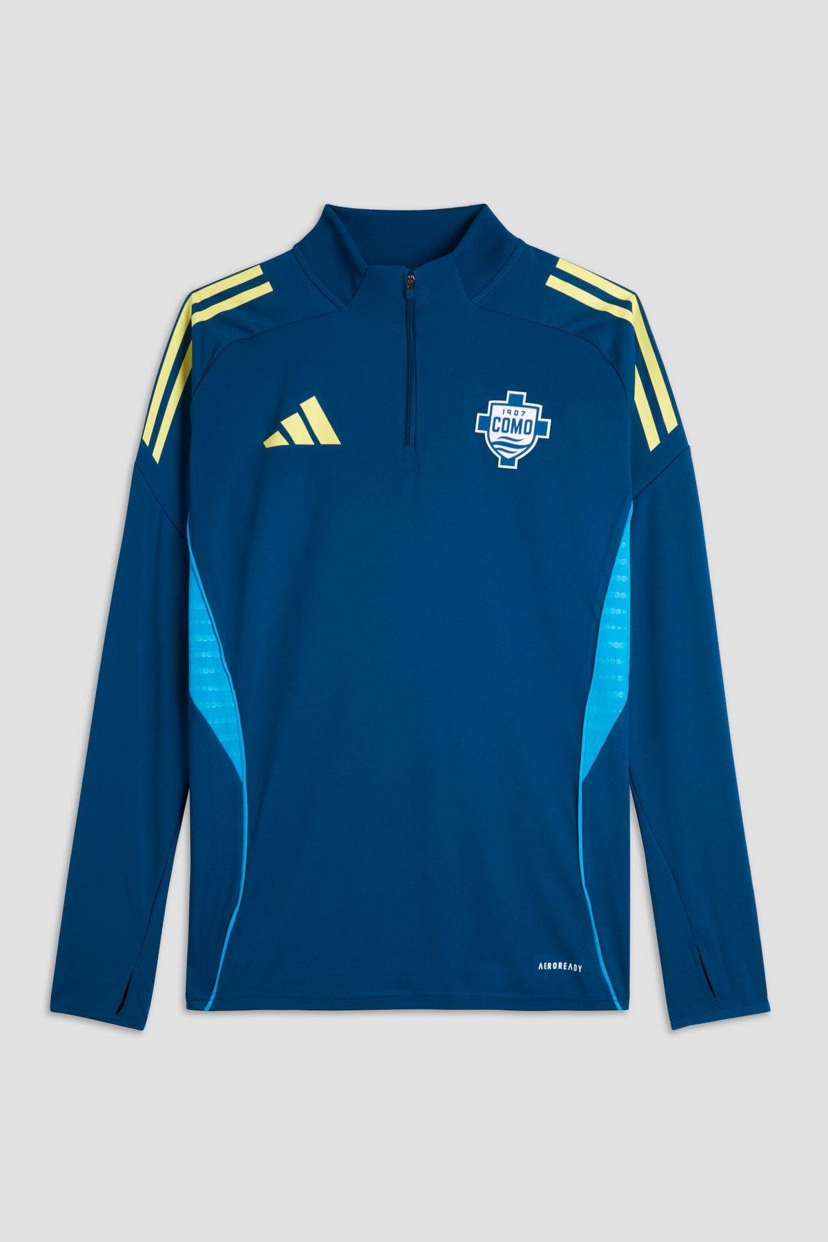 Como 1907 Maglia Manica Lunga Mezza Zip Allenamento Ragazzo 2025/26
