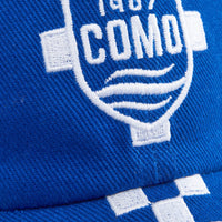 Como 1907 Baseball Cap Scacchi Blu Royal