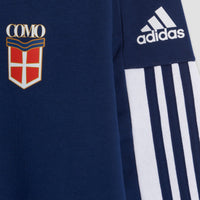 Felpa Girocollo Blu Adidas X Como 1907