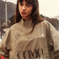 Giacca Semm Cumasch Khaki Con Mezza Zip Como 1907
