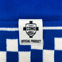 Como 1907 Beanie Scacchi Blu Royal