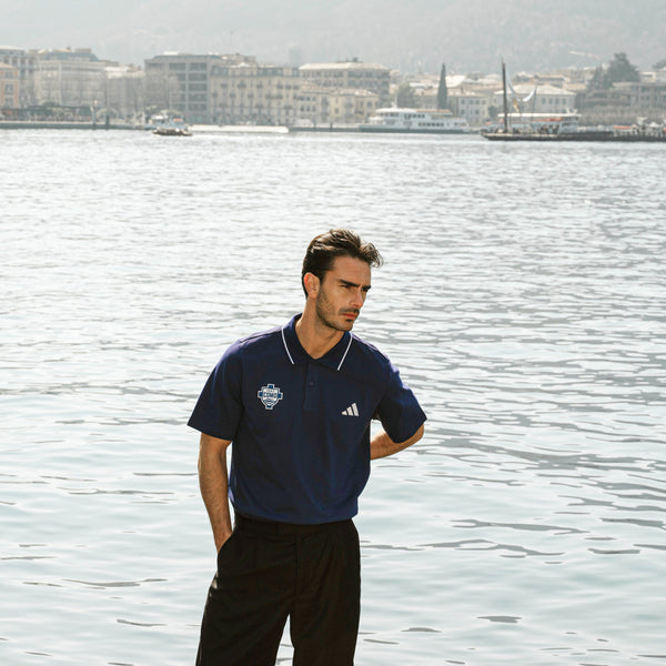 Polo Blu Navy Adidas X Como 1907