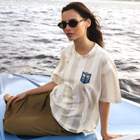 Como Cup T-shirt Premium Righe Classiche