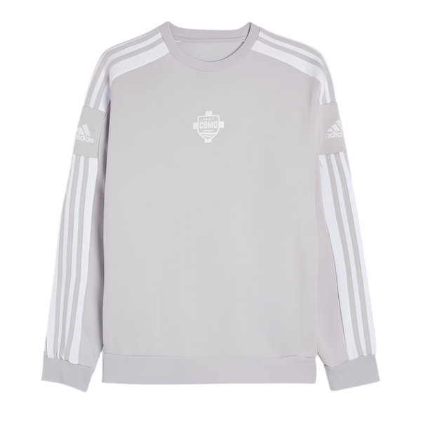 Felpa Crewneck Grigia Logo Adidas X Como 1907