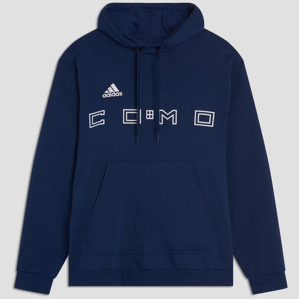 Felpa Navy Con Cappuccio Stadio Distinti Adidas X Como 1907