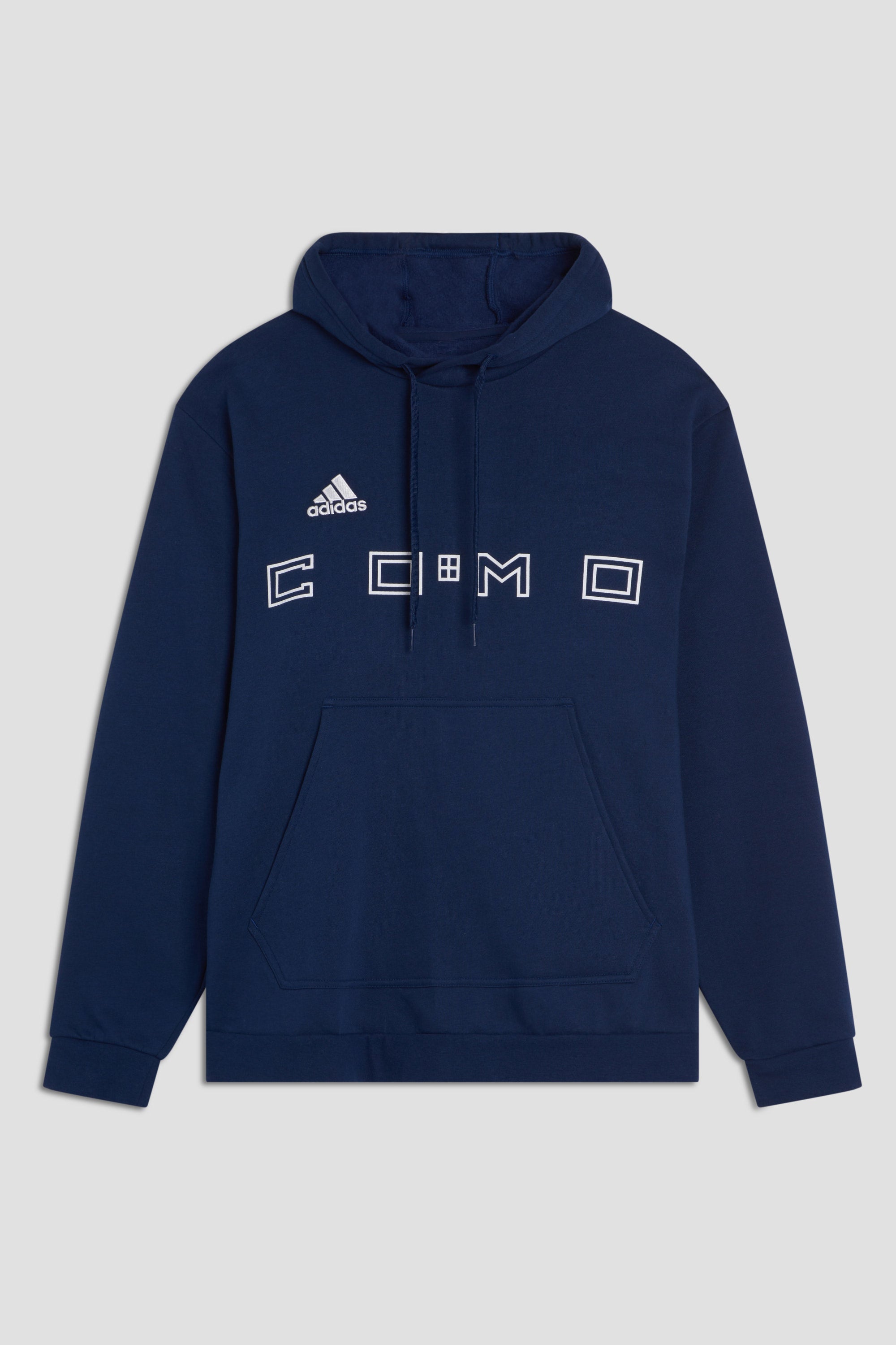 Felpa Navy Con Cappuccio Stadio Distinti Adidas X Como 1907