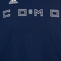 Felpa Navy Con Cappuccio Stadio Distinti Adidas X Como 1907