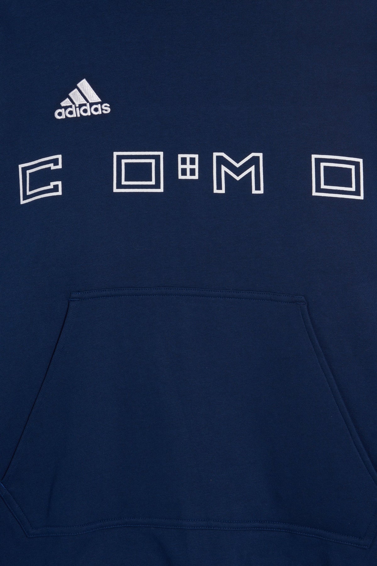 Felpa Navy Con Cappuccio Stadio Distinti Adidas X Como 1907