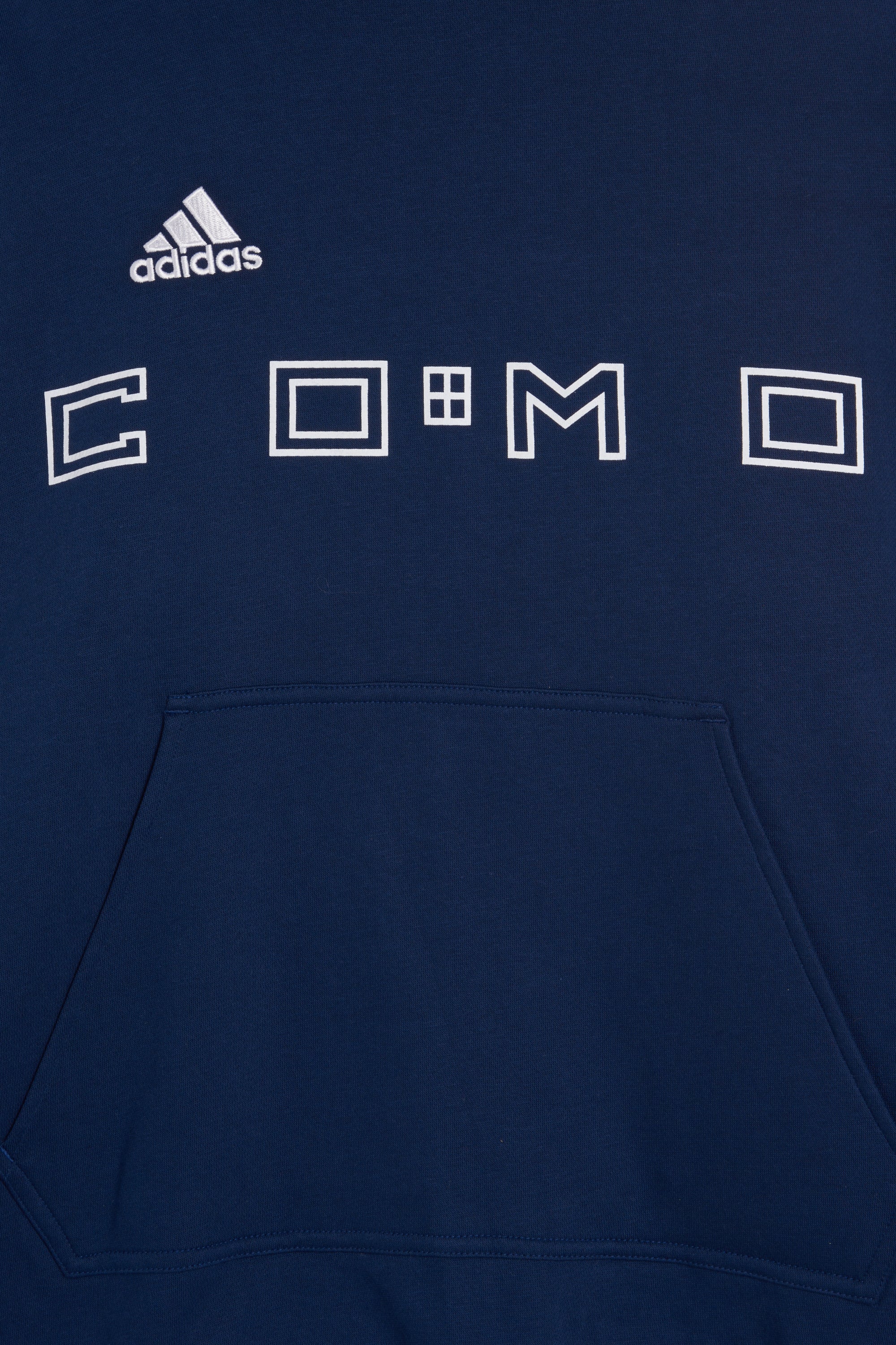 Felpa Navy Con Cappuccio Stadio Distinti Adidas X Como 1907