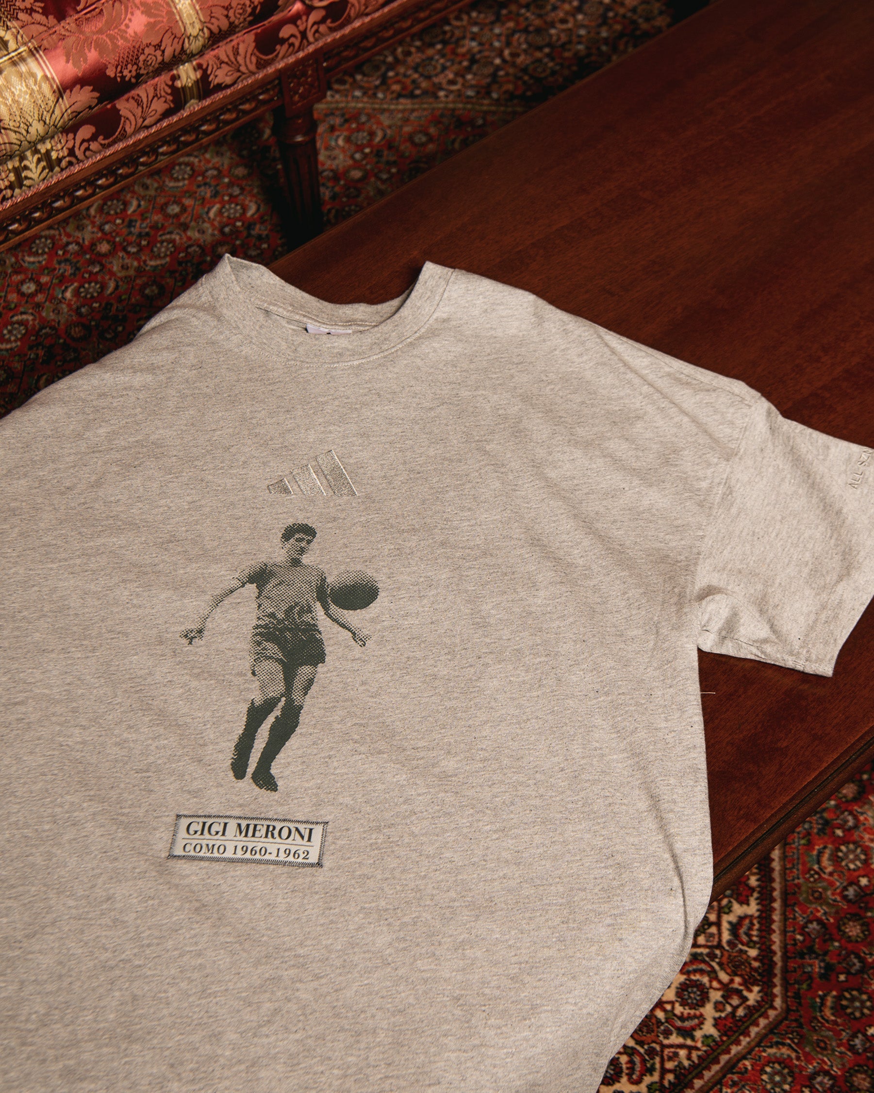 T-shirt Gigi Meroni Adidas X Como 1907