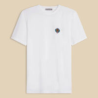 White “Filo di Scozia” Round Neck T-Shirt