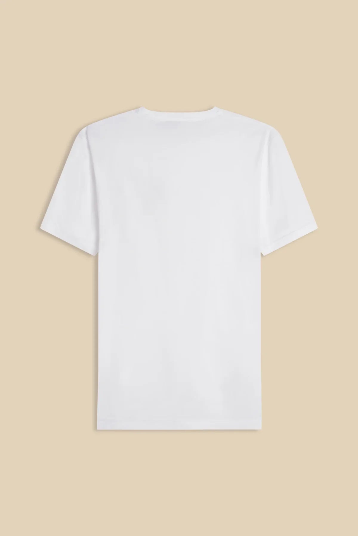 White “Filo di Scozia” Round Neck T-Shirt