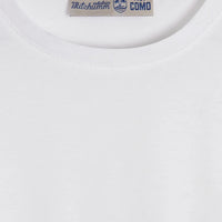 White “Filo di Scozia” Round Neck T-Shirt