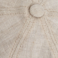 Tailored Linen Cap (Natural Color)