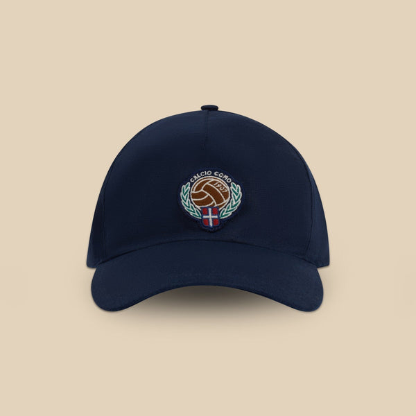 Tailored Linen Cap (Navy Blue)