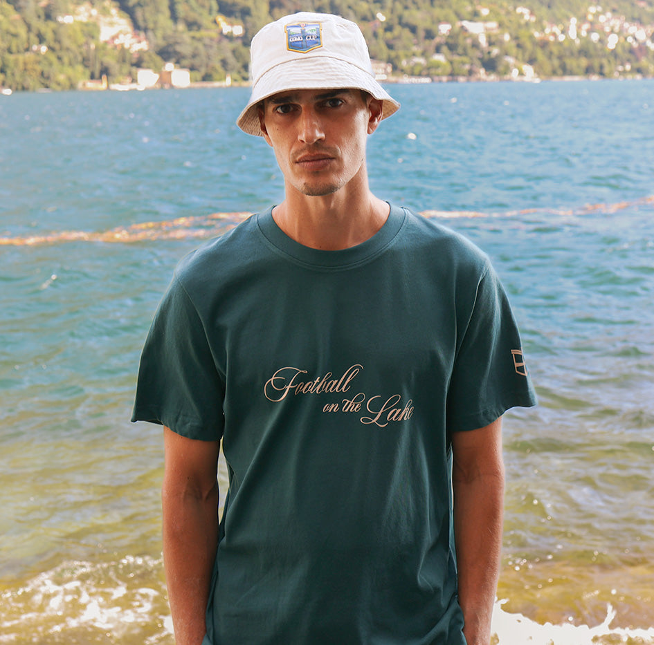 Football on the Lake T-shirt Verde