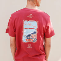 Football on the Lake T-shirt Rosso