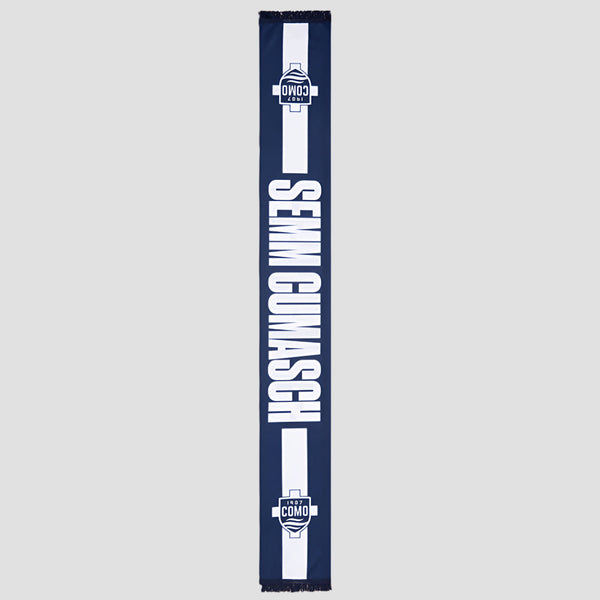 Sciarpa Blu Navy Semm Cumasch Como 1907
