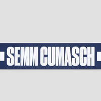 Sciarpa Blu Navy Semm Cumasch Como 1907