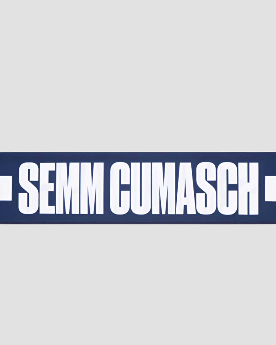 Sciarpa Blu Navy Semm Cumasch Como 1907