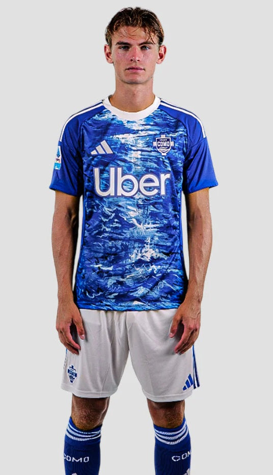 Como 1907 Maglia Gara Home 2025/26